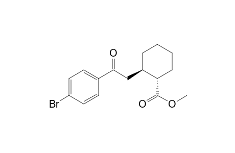 (1S,2R)-2-[2-(4-bromophenyl)-2-keto-ethyl]cyclohexanecarboxylic acid methyl ester