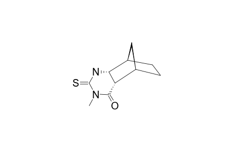 3-Methyl-2-thioxo-2,3,R-4a,trans-5,6,7,trans-8,cis-8a-octahydro-5,8-methanoquinazolin-4(1H)-one