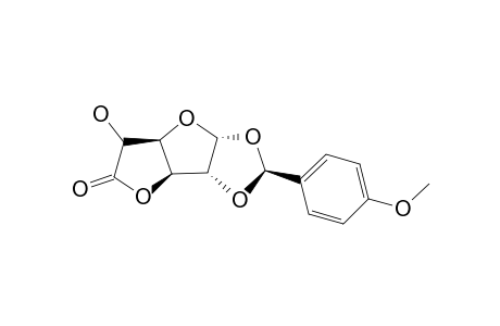 1,2-O-(R)-(4-METHOXYBENZYLIDENE)-ALPHA-D-GLUCOFURANURONO-6,3-LACTONE