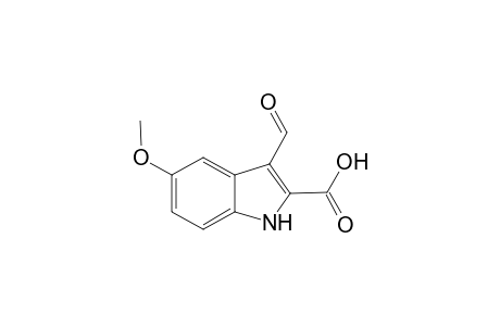 1H-Indole-2-carboxylic acid, 3-formyl-5-methoxy-
