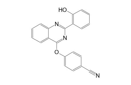 4-{[2-(2-hydroxyphenyl)-4-quinazolinyl]oxy}benzonitrile