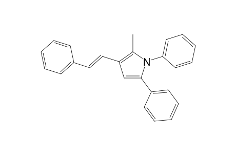 (E)-2-Methyl-1,5-diphenyl-3-styryl-1H-pyrrole
