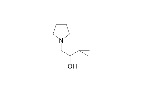 3,3-Dimethyl-1-(1-pyrrolidinyl)-2-butanol