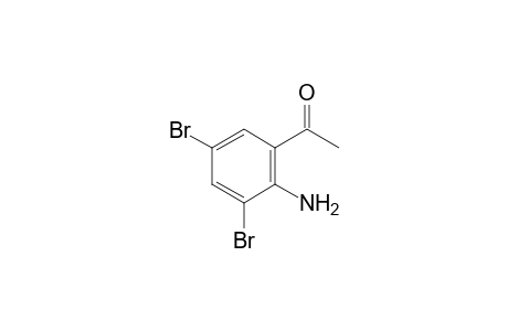 1-(2-amino-3,5-dibromophenyl)ethanone