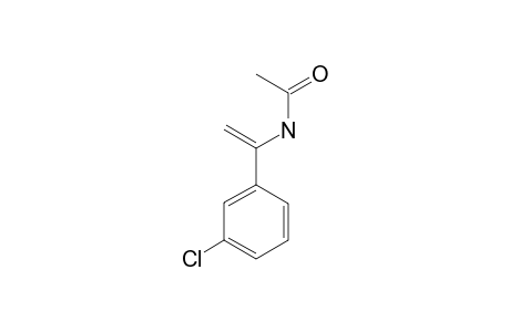 1-ACETYLAMINO-1-(3'-CHLOROPHENYL)-ETHENE