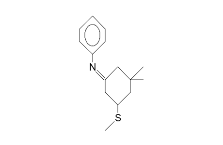 4-Chloro-N-anti-(5,5-dimethyl-3-methylthio-2-cyclohexen-1-ylidene)-aniline