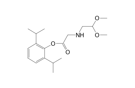 (2,6-Diisopropylphenyl)-N-(2,2-dimethoxyethyl)glycinate