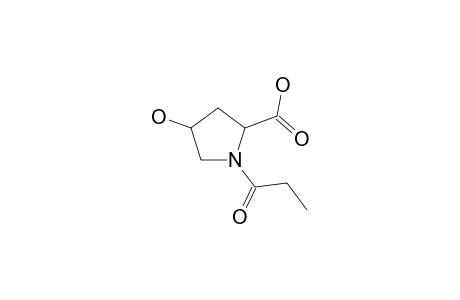 4-Hydroxy-1-propionylproline