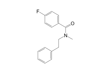 Benzamide, 4-fluoro-N-(2-phenylethyl)-N-methyl-