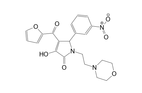 4-(2-furoyl)-3-hydroxy-1-[2-(4-morpholinyl)ethyl]-5-(3-nitrophenyl)-1,5-dihydro-2H-pyrrol-2-one