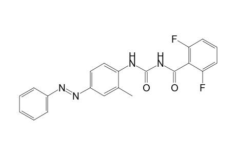 1-(2,6-difluorobenzoyl)-3-[4-(phenylazo)-o-tolyl]urea