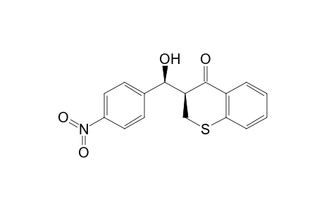 (3S)-3-[(S)-(4-nitrophenyl)-oxidanyl-methyl]-2,3-dihydrothiochromen-4-one