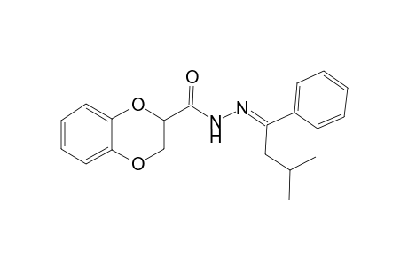 2,3-Dihydro-benzo[1,4]dioxine-2-carboxylic acid (3-methyl-1-phenyl-butylidene)-hydrazide