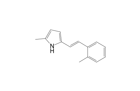 2-Methyl-5-[(E)-2-(2-methylphenyl)ethenyl]-1H-pyrrole