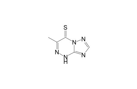 6-Methyl-7-thioxo-4,7-dihydro-triazolo(3,2-c)triazine