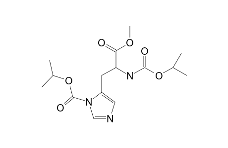 L-Histidine, N,N'-bis(isopropyloxycarbonyl)-, methyl ester