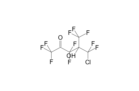 1-CHLORO-2-TRIFLUOROMETHYL-2-HYDROXY-1,1,3,3,5,5,5-HEPTAFLUOROPENTAN-4-ONE