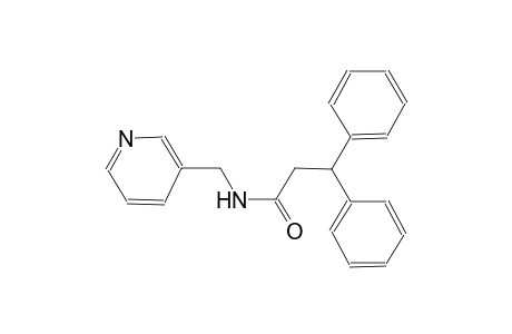 3,3-diphenyl-N-(3-pyridinylmethyl)propanamide