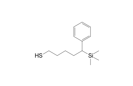 5-Phenyl-5-trimethylsilyl-1-pentanethiol