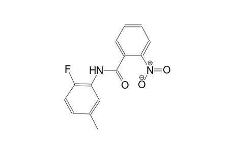 N-(2-fluoro-5-methylphenyl)-2-nitrobenzamide
