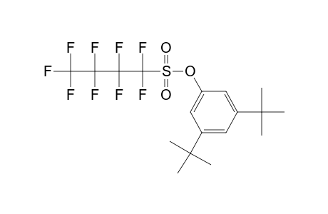 1,1,2,2,3,3,4,4,4-NONAFLUORO-1-BUTANESULFONIC ACID, 3,5-tert-BUTYLPHENYL ESTER