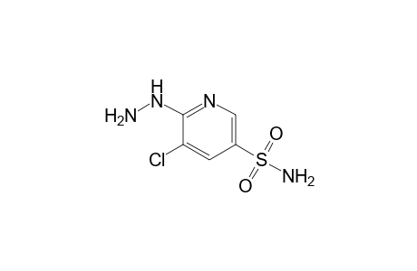 3-Pyridinesulfonamide, 5-chloro-6-hydrazinyl-