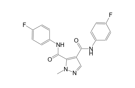 1H-pyrazole-4,5-dicarboxamide, N~4~,N~5~-bis(4-fluorophenyl)-1-methyl-