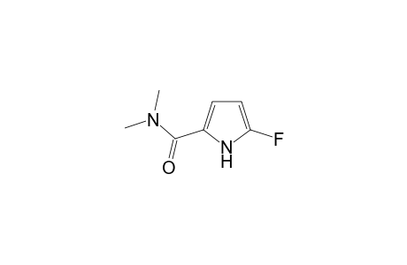 2-(N,N-Dimethylamido)-5-fluoropyrrole