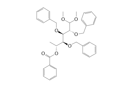 5-O-BENZOYL-2,3,4-TRI-O-BENZYL-6-DEOXY-L-ALTROSE-DIMETHYL-ACETAL