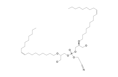 2-CYANOETHYL-BIS-(3-HYDROXY-(2S)-O-SERACHYL-SN-GLYCER-1-YL)-PHOSPHATE