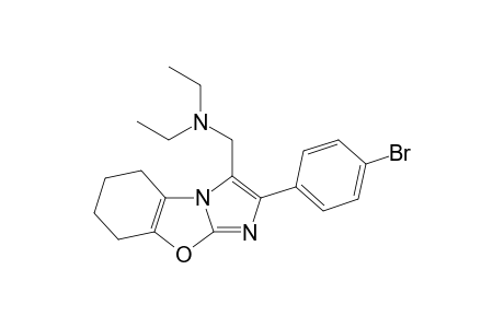 2-(4'-Bromophenyl)-3-(N,N-diethylaminomethyl)-5,6,7,8-tetrahydroiminazo[2,1-b]benzoxazole