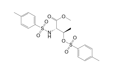 (2S,3R)-2-(tosylamino)-3-tosyloxy-butyric acid methyl ester