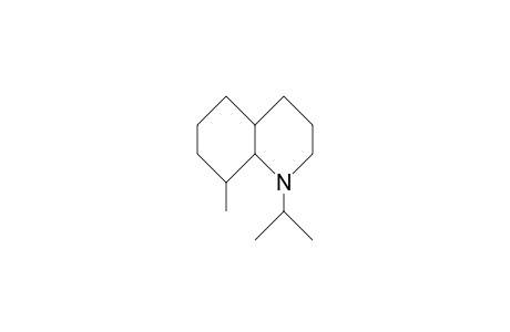 N-Isopropyl-8a-methyl-trans-decahydro-quinoline