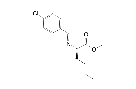 N-(4-Chlorobenzylidene)-(R)-norleucine methyl ester