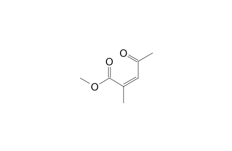 (Z)-2-methyl-4-oxo-2-pentenoic acid methyl ester
