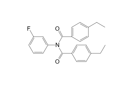 4-Ethyl-N-(4-ethylbenzoyl)-N-(3-fluorophenyl)benzamide