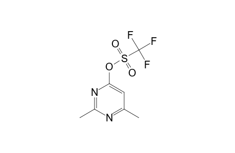 2,6-Dimethyl-4-pyrimidinyl triflate