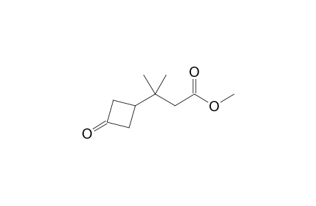 Methyl 3-methyl-3-(3'-oxocyclobutyl)-butyrate
