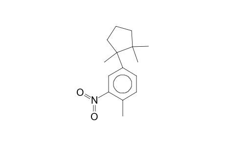 1-Methyl-2-nitro-4-(1,2,2-trimethyl-cyclopentyl)-benzene