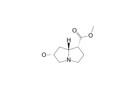 METHYL-6-ALPHA-HYDROXY-7A-(R)-PYRROLIZIDINE-1-ALPHA-CARBOXYLATE