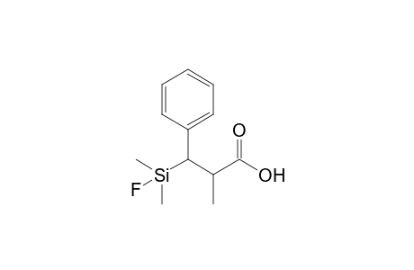 3-[fluoranyl(dimethyl)silyl]-2-methyl-3-phenyl-propanoic acid