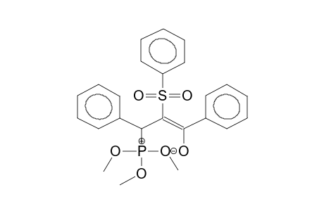1-TRIMETHOXYPHOSPHONIO-1,3-DIPHENYL-2-PHENYLSULPHONYL-2-PROPEN-3-OLATE