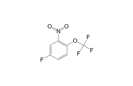 4-Fluoro-2-nitro-1-(trifluoromethoxy)benzene