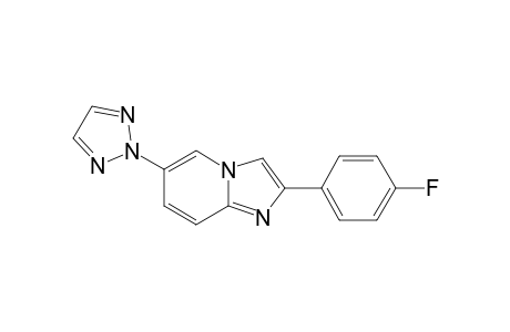 N-2-[2-(4-FLUOROPHENYL)-IMIDAZO-[1,2-A]-PYRIDIN-6-YL]-1,2,3-TRIAZOLE