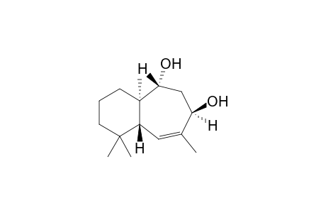 Tsangane A (4.beta.,6.alpha.-dihydroxyallohimachal-2-ene)