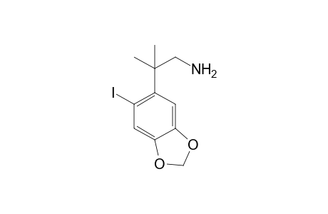 2-Methyl-2-(2-iodo-4,5-methylenedioxyphenyl)propan-1-amine