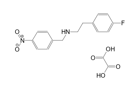 2-(4-fluorophenyl)-N-(4-nitrobenzyl)ethanamine oxalate