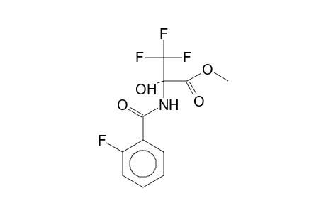 Methyl 3,3,3-trifluoro-2-[(2-fluorobenzoyl)amino]-2-hydroxypropanoate