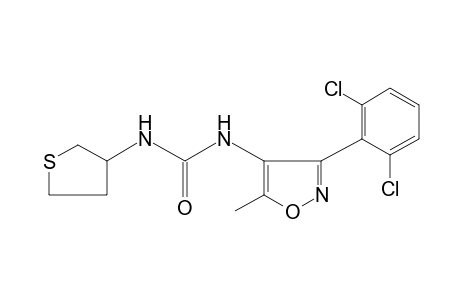 1-[3-(2,6-dichlorophenyl)-5-methyl-4-isoxazolyl]-3-(tetrahydro-3-thienyl)urea