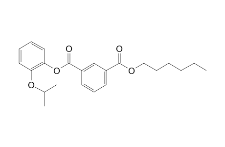 Isophthalic acid, hexyl 2-isopropoxyphenyl ester